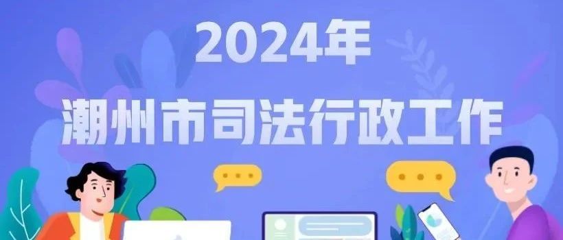 回眸2024〡一图读懂2024年潮州市司法行政工作